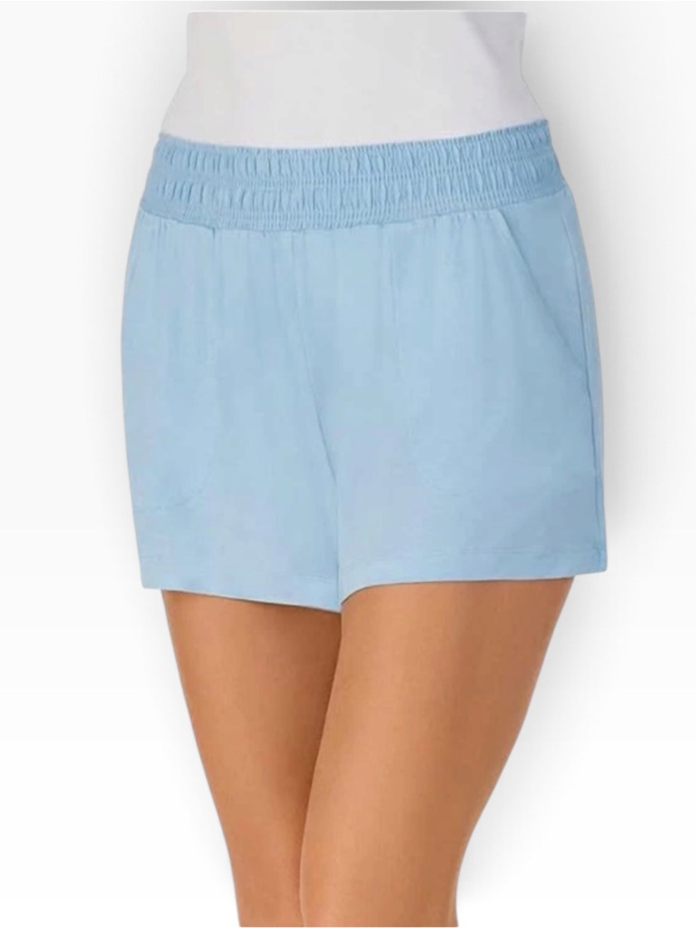 Jane & Bleecker Sleep Shorts NWOT | Large  • Blue   • Soft Lounge Comfort